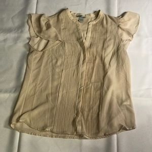 Tan blouse